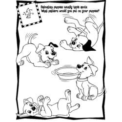 Dibujo para colorear: 101 Dalmatians (Películas de animación) #129407 - Dibujos para Colorear e Imprimir Gratis