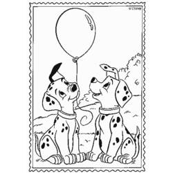 Dibujo para colorear: 101 Dalmatians (Películas de animación) #129432 - Dibujos para Colorear e Imprimir Gratis