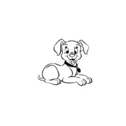 Dibujo para colorear: 101 Dalmatians (Películas de animación) #129434 - Dibujos para Colorear e Imprimir Gratis