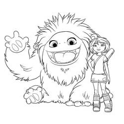 Dibujo para colorear: Abominable (Películas de Animación) #184918 - Dibujos para Colorear e Imprimir Gratis