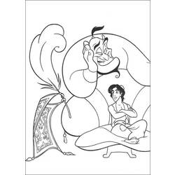 Dibujo para colorear: Aladdin (Películas de animación) #127609 - Dibujos para Colorear e Imprimir Gratis