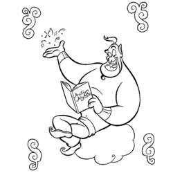 Dibujo para colorear: Aladdin (Películas de animación) #127622 - Dibujos para Colorear e Imprimir Gratis