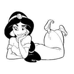 Dibujo para colorear: Aladdin (Películas de animación) #127636 - Dibujos para Colorear e Imprimir Gratis