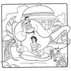 Dibujo para colorear: Aladdin (Películas de animación) #127648 - Dibujos para Colorear e Imprimir Gratis