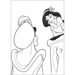 Dibujo para colorear: Aladdin (Películas de animación) #127649 - Dibujos para Colorear e Imprimir Gratis