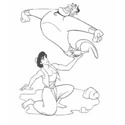 Dibujo para colorear: Aladdin (Películas de animación) #127670 - Dibujos para Colorear e Imprimir Gratis