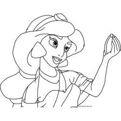 Dibujo para colorear: Aladdin (Películas de animación) #127674 - Dibujos para Colorear e Imprimir Gratis