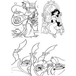 Dibujo para colorear: Aladdin (Películas de animación) #127706 - Dibujos para Colorear e Imprimir Gratis