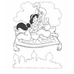 Dibujo para colorear: Aladdin (Películas de animación) #127708 - Dibujos para Colorear e Imprimir Gratis
