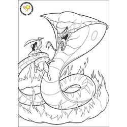 Dibujo para colorear: Aladdin (Películas de animación) #127723 - Dibujos para Colorear e Imprimir Gratis