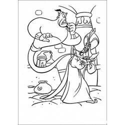 Dibujo para colorear: Aladdin (Películas de animación) #127745 - Dibujos para Colorear e Imprimir Gratis