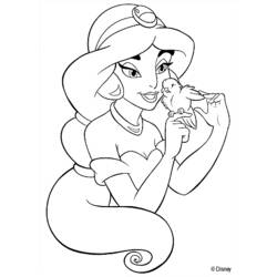 Dibujo para colorear: Aladdin (Películas de animación) #127750 - Dibujos para Colorear e Imprimir Gratis