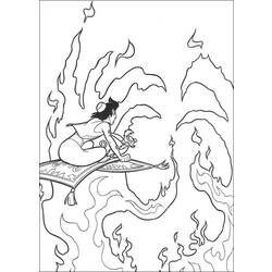 Dibujo para colorear: Aladdin (Películas de animación) #127757 - Dibujos para Colorear e Imprimir Gratis