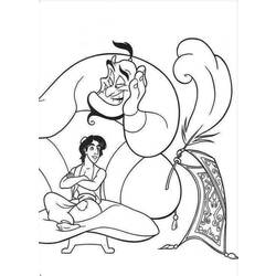 Dibujo para colorear: Aladdin (Películas de animación) #127808 - Dibujos para Colorear e Imprimir Gratis