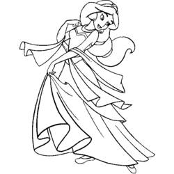 Dibujo para colorear: Aladdin (Películas de animación) #127870 - Dibujos para Colorear e Imprimir Gratis