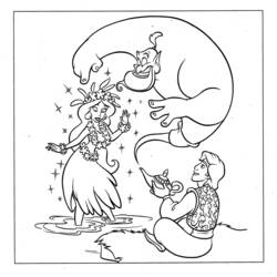 Dibujo Aladino (Películas de Animación) #127758 para imprimir y colorear