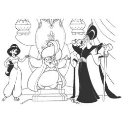 Dibujo para colorear: Aladino (Películas de Animación) #127813 - Dibujos para Colorear e Imprimir Gratis