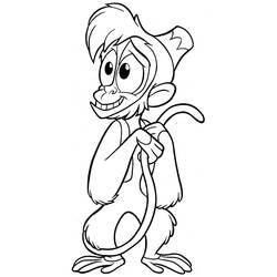 Dibujo para colorear: Aladino (Películas de Animación) #127816 - Dibujos para Colorear e Imprimir Gratis