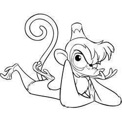 Dibujo para colorear: Aladino (Películas de Animación) #127839 - Dibujos para Colorear e Imprimir Gratis