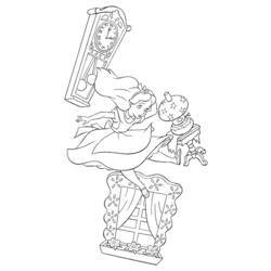 Dibujo para colorear: Alice in Wonderland (Películas de animación) #127999 - Dibujos para Colorear e Imprimir Gratis