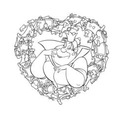 Dibujo para colorear: Alicia en el País de las Maravillas (Películas de Animación) #127899 - Dibujos para Colorear e Imprimir Gratis