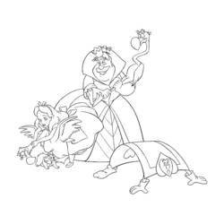 Dibujo para colorear: Alicia en el País de las Maravillas (Películas de Animación) #127901 - Dibujos para Colorear e Imprimir Gratis