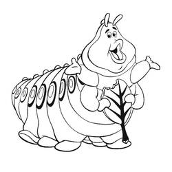 Dibujo para colorear: Alicia en el País de las Maravillas (Películas de Animación) #127916 - Dibujos para Colorear e Imprimir Gratis