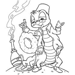 Dibujo para colorear: Alicia en el País de las Maravillas (Películas de Animación) #127956 - Dibujos para Colorear e Imprimir Gratis