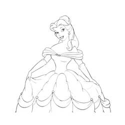 Dibujo para colorear: Anastasia (Películas de animación) #32966 - Dibujos para Colorear e Imprimir Gratis