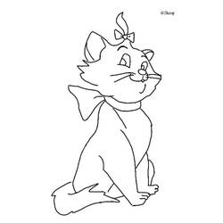 Dibujo para colorear: Aristocats (Películas de animación) #26882 - Dibujos para Colorear e Imprimir Gratis