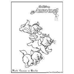 Dibujo para colorear: Aristocats (Películas de animación) #26903 - Dibujos para Colorear e Imprimir Gratis