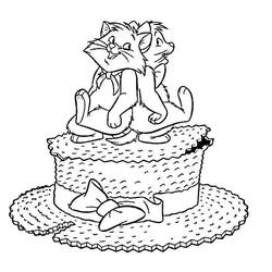 Dibujo para colorear: Aristocats (Películas de animación) #26914 - Dibujos para Colorear e Imprimir Gratis