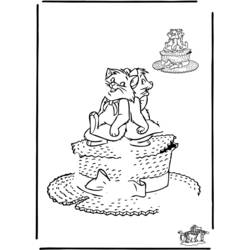 Dibujo para colorear: Aristocats (Películas de animación) #27005 - Dibujos para Colorear e Imprimir Gratis
