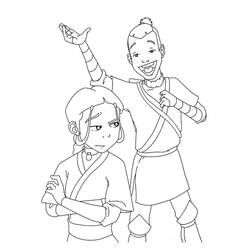 Dibujo Avatar: El Último Maestro Aire (Películas de Animación) #208174 para imprimir y colorear