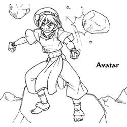 Dibujo Avatar: El Último Maestro Aire (Películas de Animación) #208187 para imprimir y colorear