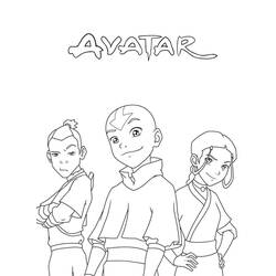 Dibujo Avatar: El Último Maestro Aire (Películas de Animación) #208192 para imprimir y colorear