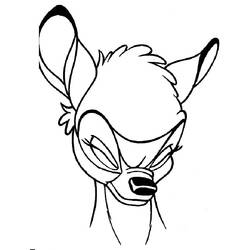 Dibujo para colorear: Bambi (Películas de animación) #128585 - Dibujos para Colorear e Imprimir Gratis