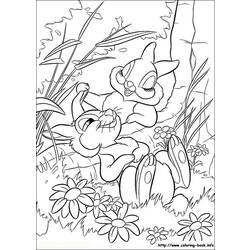 Dibujo para colorear: Bambi (Películas de animación) #128678 - Dibujos para Colorear e Imprimir Gratis