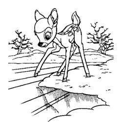 Dibujo para colorear: Bambi (Películas de animación) #128722 - Dibujos para Colorear e Imprimir Gratis