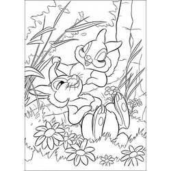 Dibujo para colorear: Bambi (Películas de animación) #128742 - Dibujos para Colorear e Imprimir Gratis