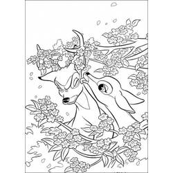 Dibujo para colorear: Bambi (Películas de animación) #128751 - Dibujos para Colorear e Imprimir Gratis