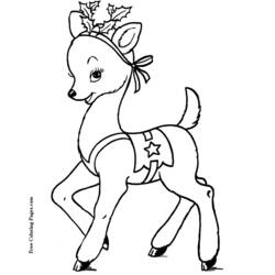 Dibujo para colorear: Bambi (Películas de animación) #128790 - Dibujos para Colorear e Imprimir Gratis