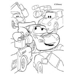 Dibujo para colorear: Cars (Películas de animación) #132542 - Dibujos para Colorear e Imprimir Gratis