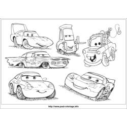 Dibujos para colorear: Cars - Dibujos para colorear
