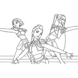 Dibujo Cazadores de Demonios de KPop (Películas de Animación) #221176 para imprimir y colorear