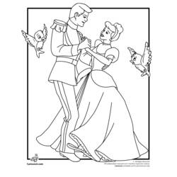 Dibujo Cenicienta (Películas de Animación) #129554 para imprimir y colorear
