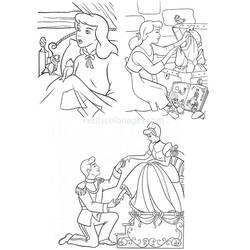 Dibujo Cenicienta (Películas de Animación) #129612 para imprimir y colorear
