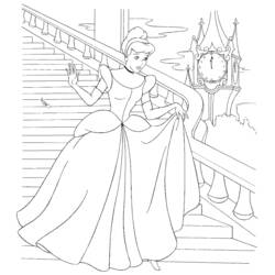 Dibujo Cenicienta (Películas de Animación) #129645 para imprimir y colorear
