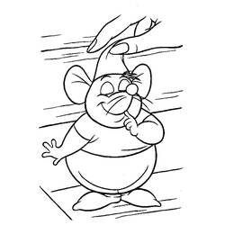 Dibujo para colorear: Cenicienta (Películas de Animación) #129692 - Dibujos para Colorear e Imprimir Gratis