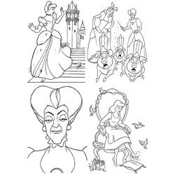 Dibujo Cenicienta (Películas de Animación) #129713 para imprimir y colorear